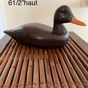 Wooden duck